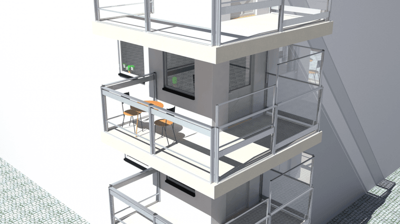 Hev og senk rekkverk / raise and lower handrails