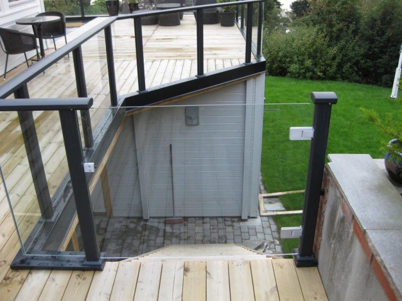 Glassrekkverk /  glass railings