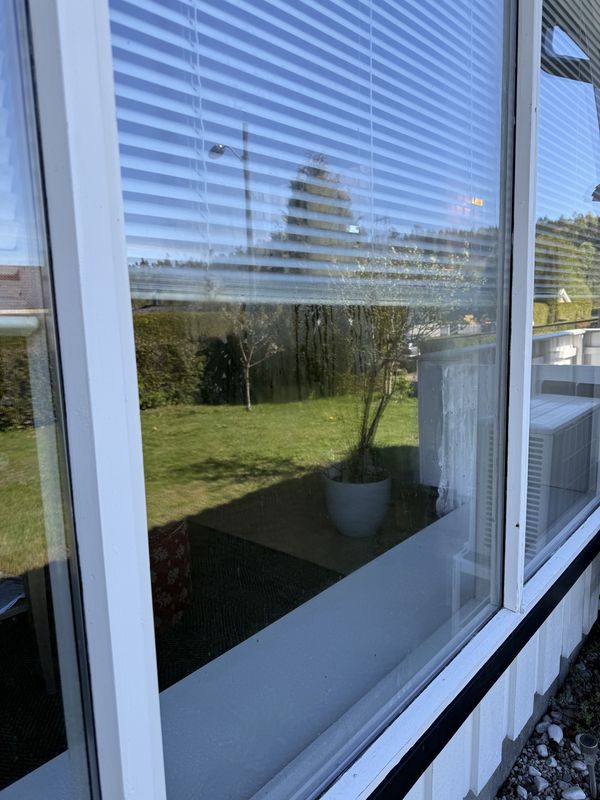 Fra punktert isolerglass til nytt isolerglass 